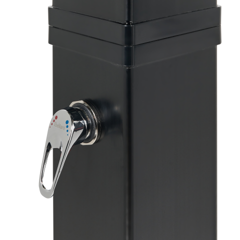 YARACUY portable solar garden shower Black [7]