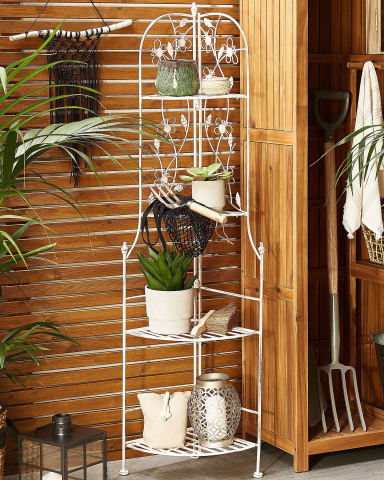 Etajeră pentru baie - Corner shelf BIELLA Metal 35 cm 35 cm White