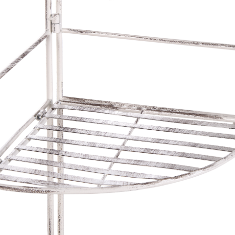 Corner shelf BIELLA Metal 35 cm 35 cm White [6]