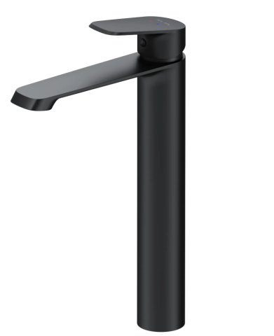 Baterii Lavoar - Flash Baterie monocomandă înaltă lavoar, negru mat