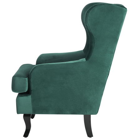 ALTA Armchair Velvet Dark Green [4]