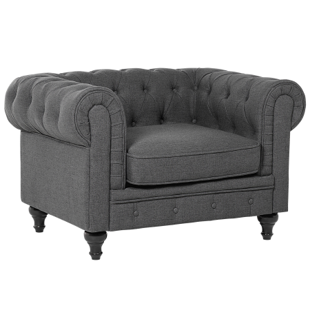 Chesterfield armchair Grey [1]