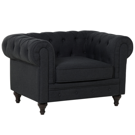 Fotoliu CHESTERFIELD  Gri grafit [1]