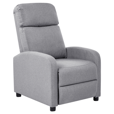 Fotoliu cu recliner EMINENCE In sintetic Gri [1]