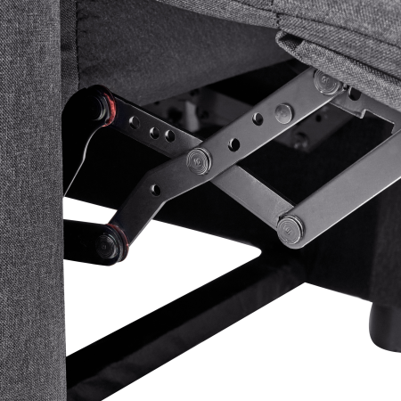 Fotoliu cu recliner EMINENCE In sintetic Gri închis [8]