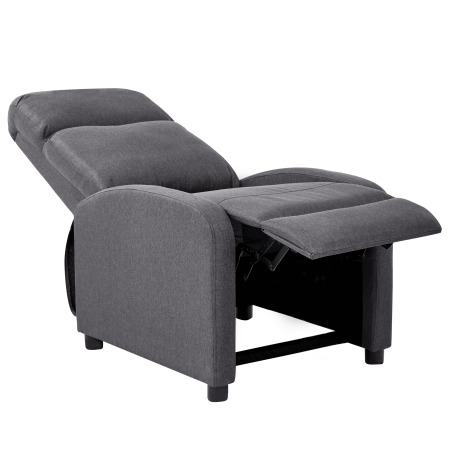 Fotoliu cu recliner EMINENCE In sintetic Gri închis [4]