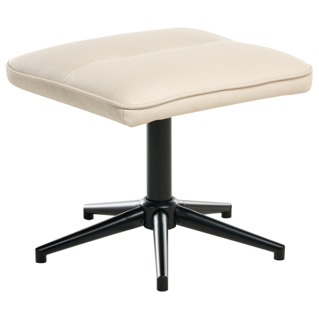 Fotoliu cu recliner ERATO Piele ecologică Bej deschis [8]