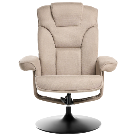 Set of 2 NYKS recliner armchair Taupe [5]
