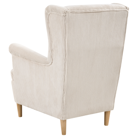ABSON high-back armchair Velvet Beige light [5]