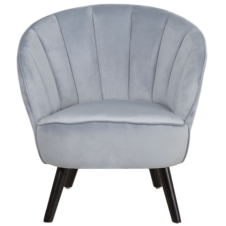 Armchair DALA Velvet Light Grey [3]
