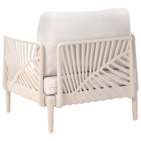 Fotoliu de grădină SATURNIA Bej deschis [4]