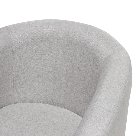 Fotoliu HOLDEN cu taburet  Gri deschis [8]