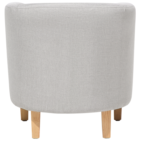 Fotoliu HOLDEN cu taburet  Gri deschis [6]