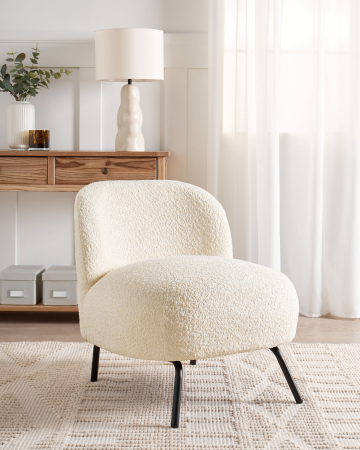 Whole Home - KUMLA armchair Boucle Off-white
