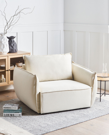 Whole Home - Armchair KUNES Light Beige