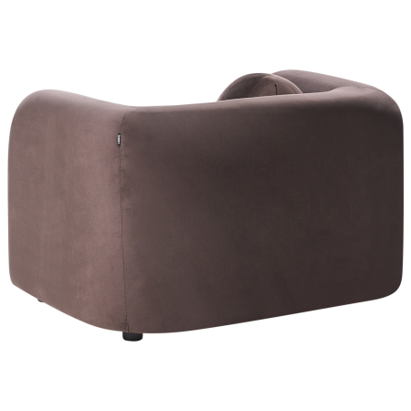 LEIREN armchair Velvet Dark brown [4]
