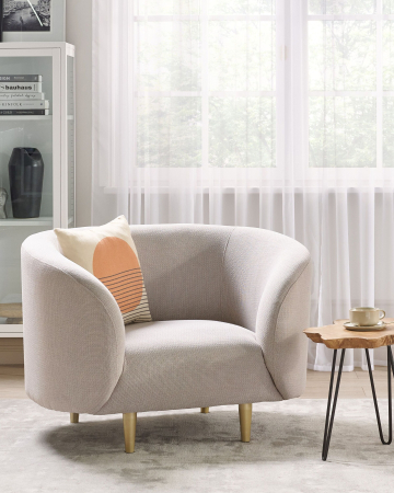 Fotoliu - Armchair LOEN Light Beige