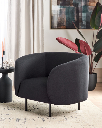 Whole Home - LOEN armchair Black