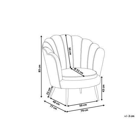 Armchair LOVIKKA Velvet Mustard Yellow [2]