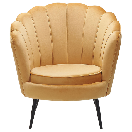 Armchair LOVIKKA Velvet Mustard Yellow [3]