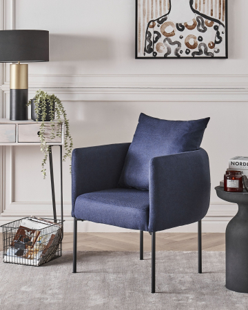 Whole Home - MALMOS Armchair Dark Blue