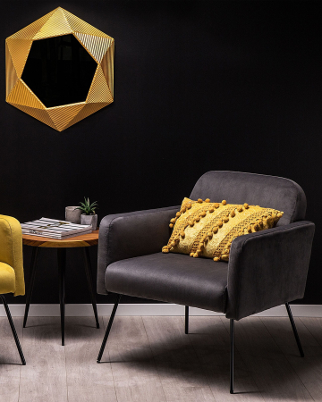 Fotoliu - NARKEN armchair Velvet Grey