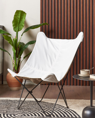 Fotoliu - NYBRO armchair Velvet White