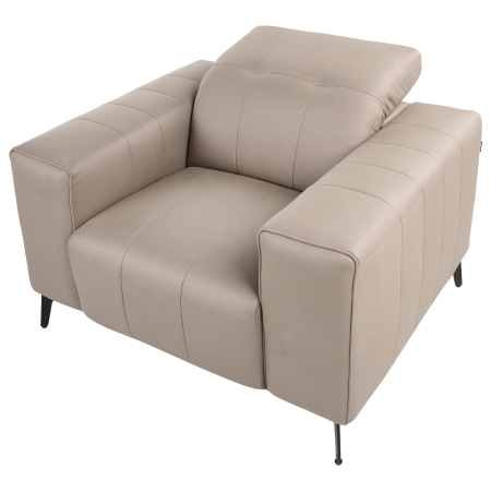 OMMEL armchair Taupe eco-leather [7]