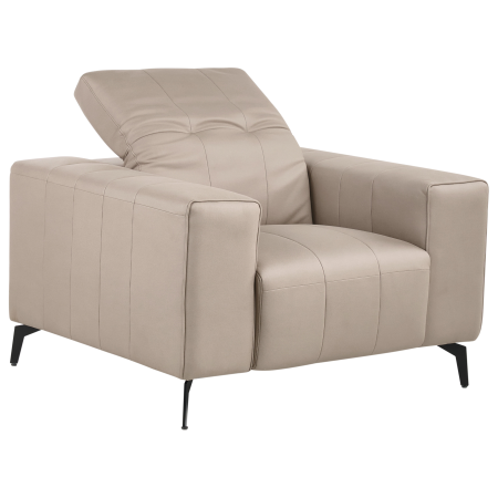 OMMEL armchair Taupe eco-leather [4]