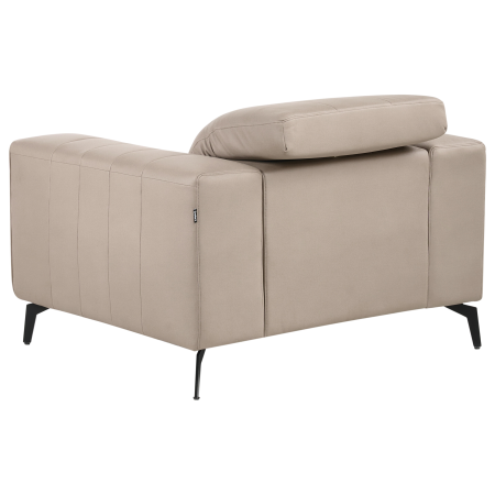 OMMEL armchair Taupe eco-leather [6]