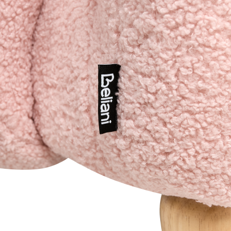 Fotoliu pentru copii Iepure KANNA Boucle Roz pastel [6]