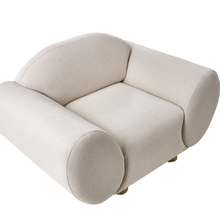 Fotoliu RINGEL cu perne  Bej deschis [6]