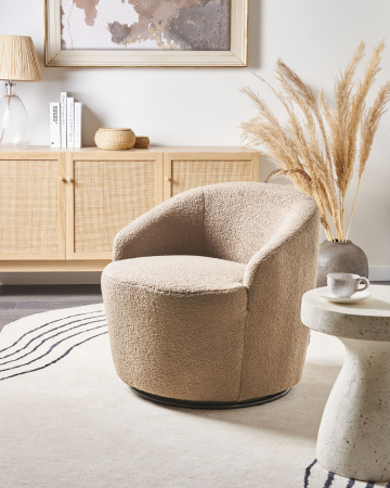 Whole Home - DAVIK Taupe Boucle armchair