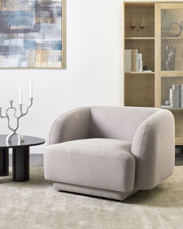 Whole Home - SKJANES armchair Light grey