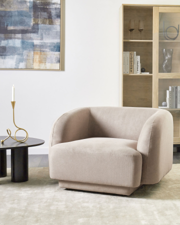 Whole Home - SKJANES armchair Taupe