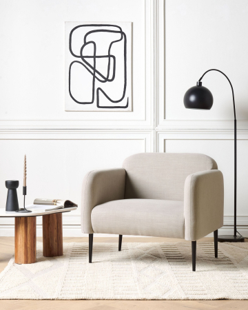 Casă & Locuință - Fotoliu STOUBY In Taupe