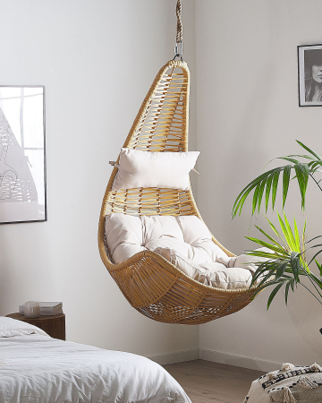 Fotoloiu suspendat - ATRI II hanging armchair Synthetic rattan Natural