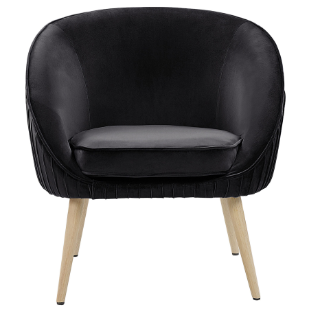 TROMSO armchair Black velvet [3]