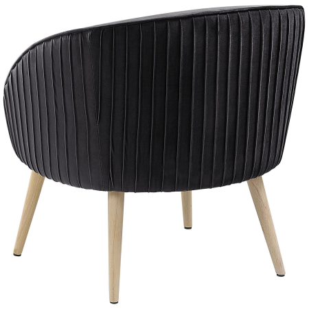 TROMSO armchair Black velvet [4]