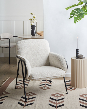 Whole Home - TRYSNES Armchair Light Beige