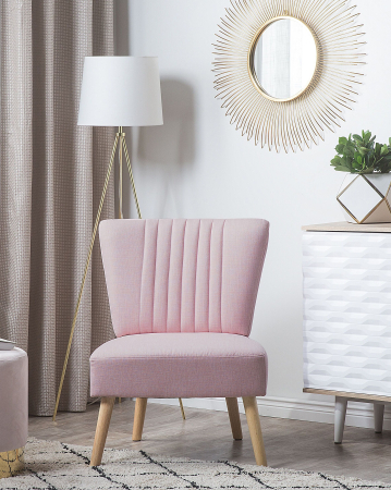 Fotoliu - VAASA Armchair Pink