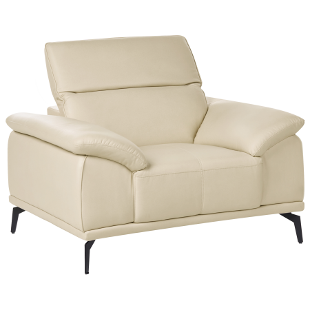 VEJEN Beige eco-leather armchair [3]