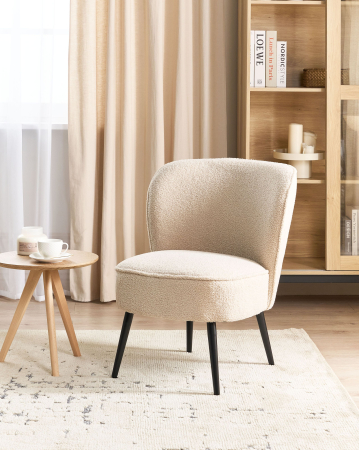 Whole Home - VOSS armchair Boucle Light beige