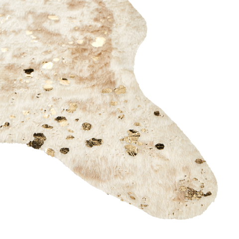 Imitație de piele de vacă BOGONG Bej deschis 150 x 200 cm [4]