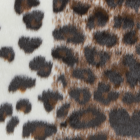 Imitation cowhide BOGONG Brown/White 130 x 170 cm [4]