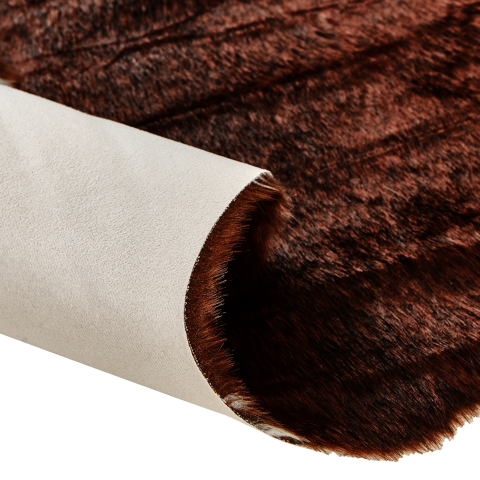 Imitație de piele de vacă BOGONG Maro închis 130 x 170 cm [3]