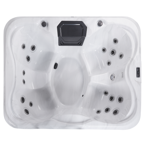 ARCELIA outdoor LED jacuzzi White [3]