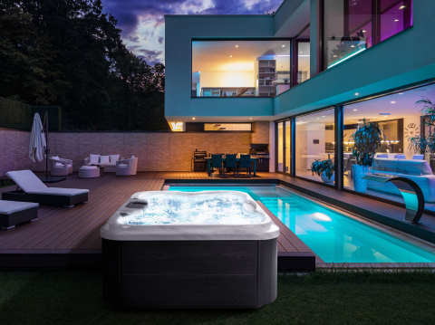 ARCELIA outdoor LED jacuzzi White [0]