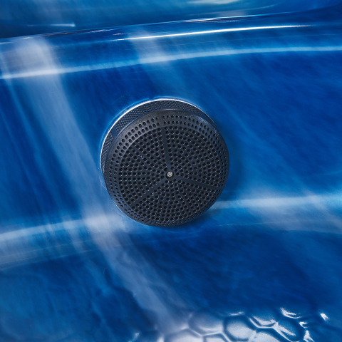 Jacuzzi exterior cu LED ARCELIA Albastru [8]