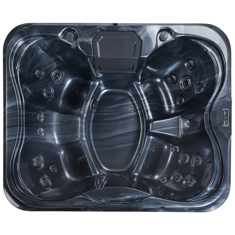 ARCELIA LED outdoor jacuzzi Grey [3]